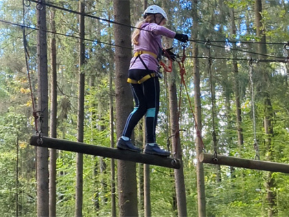 Wandertag am RNG – Eindrücke vom Klettergarten